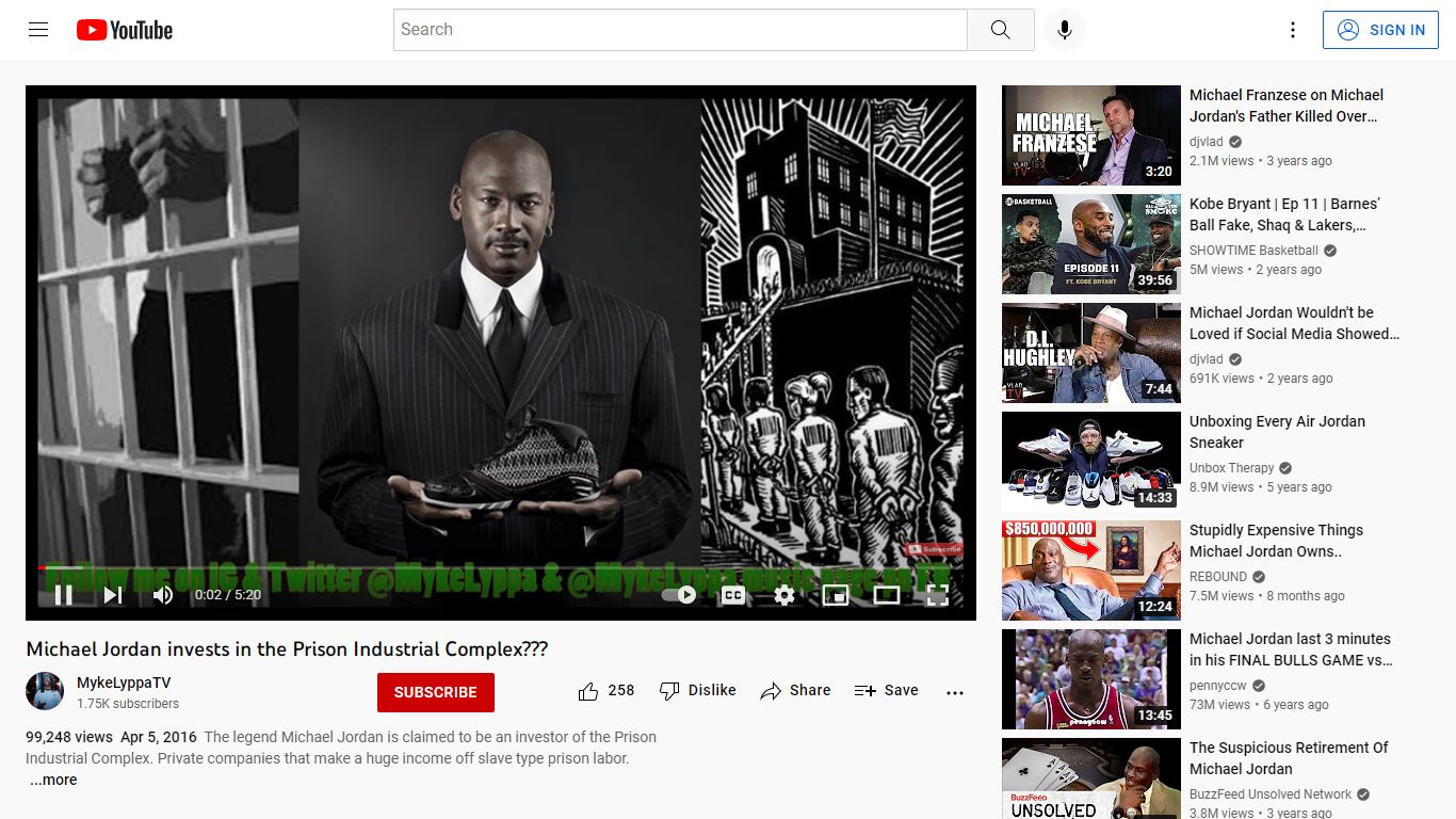 Michael Jordan invests in the Prison Industrial Complex???